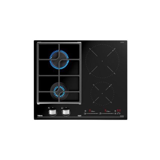 Placa Teka JZC 64322 AB Mixta 60 cm 2 Inducción + 2 Gas ExactFlame