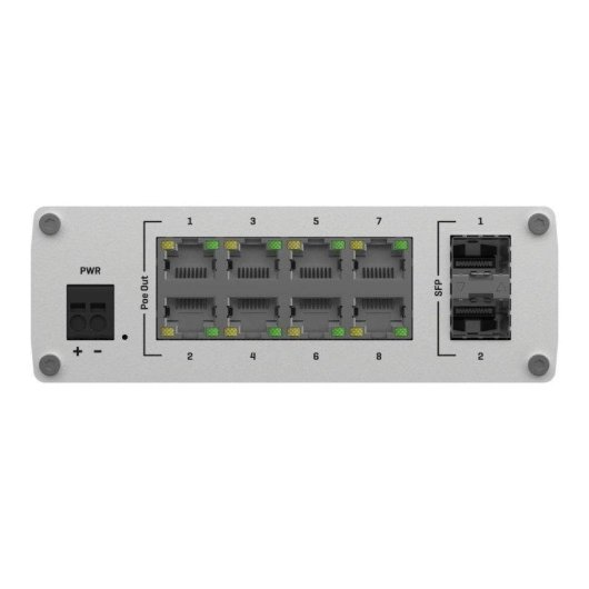 Switch Teltonika TSW210 Industrial Gigabit 8x RJ45 + 2x SFP IP30 7-57 V