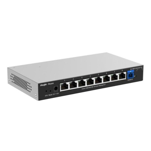 Switch Ruijie Reyee E-lighten 8 porte PoE+ Cloud L2