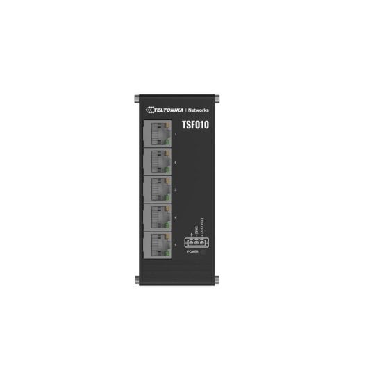Switch Ethernet Incontrolado Teltonika TSF010 5 Puertos 10/100 Carril DIN IP30
