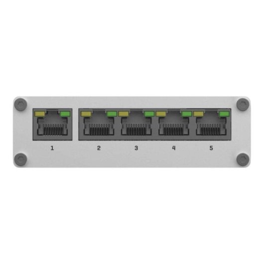 Switch Industrial Teltonika TSW110 5 Puertos Gigabit PoE Pasivo