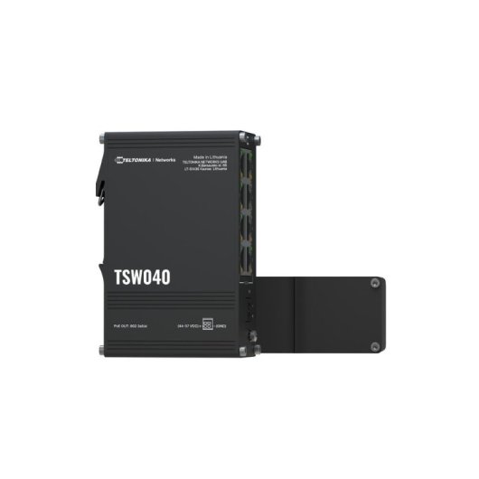 Conmutador Teltonika TSW040 No Gestionado PoE+ 8 Puertos 240 W Montaje DIN