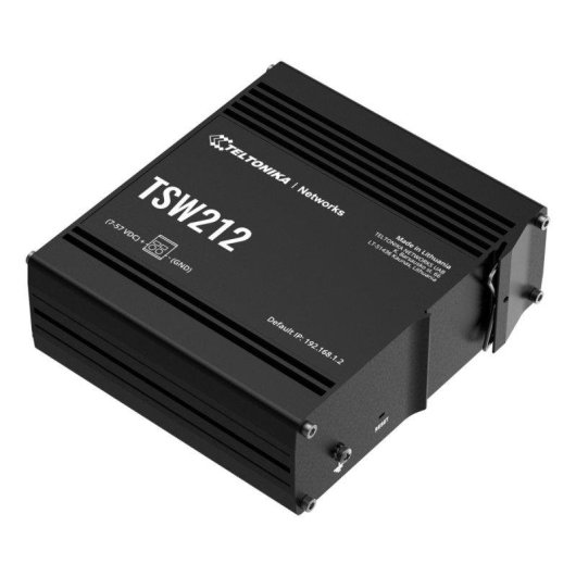 Switch industriel Teltonika TSW212 8x RJ45 2x SFP DIN-rail