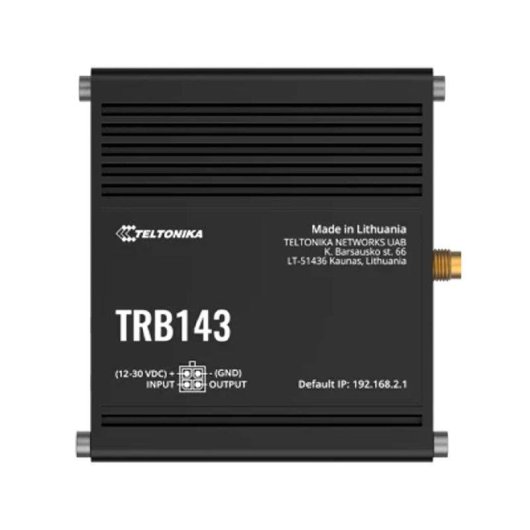 Routeur Teltonika TRB143 4G LTE Cat 4 Gigabit M-Bus VPN