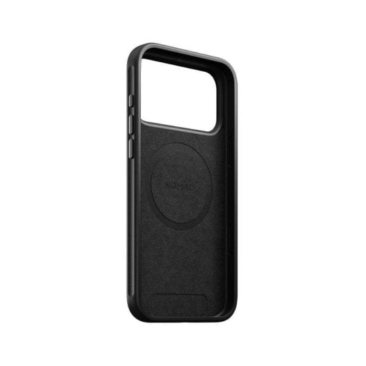 Capa Nomad Modern Leather Case couro castanho MagSafe Qi2 para iPhone 17 Pro Max
