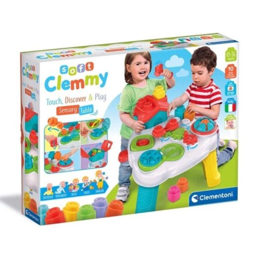 Mesa Sensorial Clementoni Soft Clemmy Juegos Educativos Multicolor