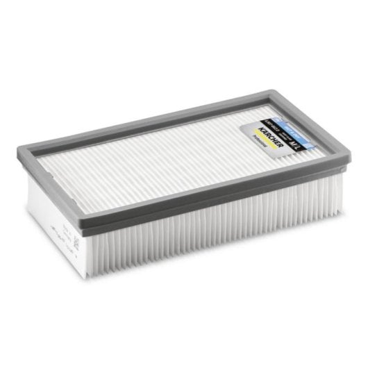 Filtre plat plissé Kärcher PES PTFE humide et sec, étiquette bleue