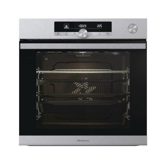 Horno multifunción Hisense O643PX 77L 59,5cm pirolítico A+ vapor acero inoxidable
