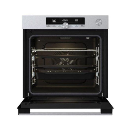 Horno multifunción Hisense O643PX 77L 59,5cm pirolítico A+ vapor acero inoxidable