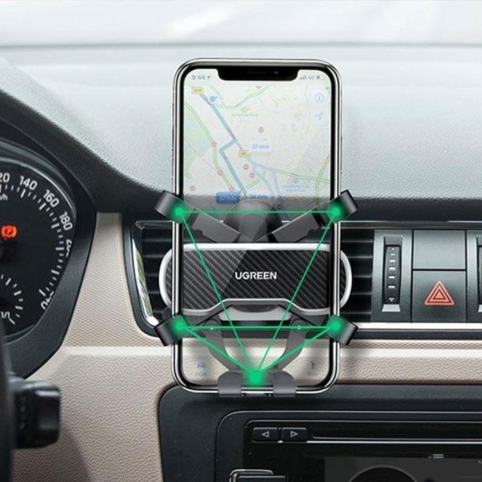 Suporte de Gravidade para Carro Ugreen 80539 Grade Vertical 360 Cinzento