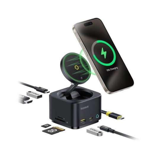 Concentrador Baseus MagPro Series II 7 en 1 USB-C 4K 60 Hz PD 100 W