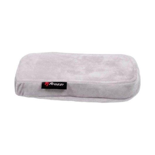 Conjunto almofadas reposabrazos Memory Foam Arozzi Velvet Grey
