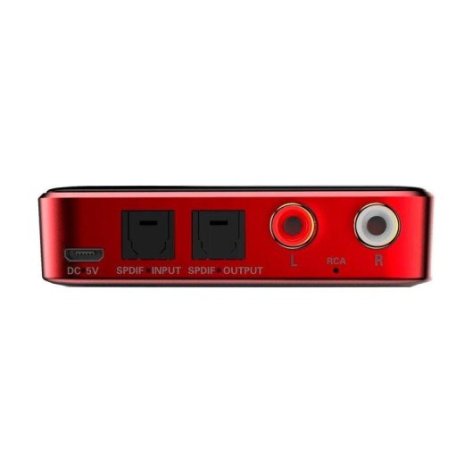 Adaptador Bluetooth Oehlbach BTR Evolution 5.0 2 en 1 aptX HD Rojo