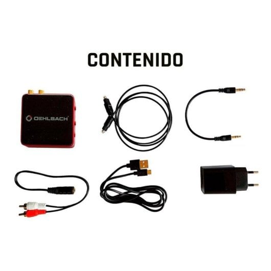 Adaptador Bluetooth Oehlbach BTR Evolution 5.0 Transmisor y Receptor aptX HD