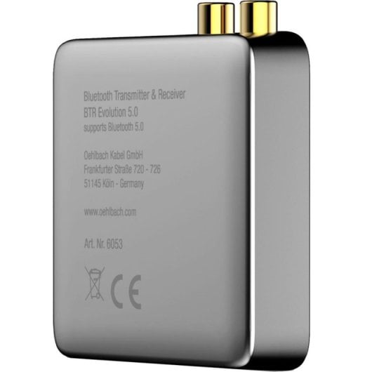 Adaptador Bluetooth Oehlbach BTR Evolution 5.0 Transmisor y Receptor aptX HD