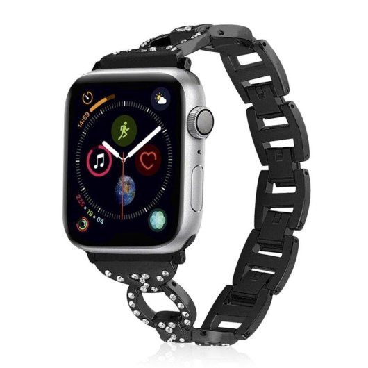 Bracelet universel 22mm en acier inox avec brillants Quick Release Dam Electronics