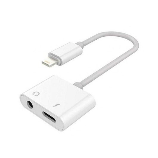 Adaptateur Dam Electronics Lightning vers Minijack 3,5 mm et Charge simultanée