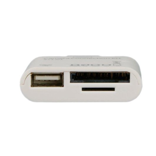 Adaptateur Dam Electronics 5-en-1 iPad 1/2/3 lecteur multicarte