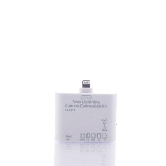 Adaptateur 5 En 1 Dam Electronics iPad Air 1/2 Mini 1/2/3 iPad 4