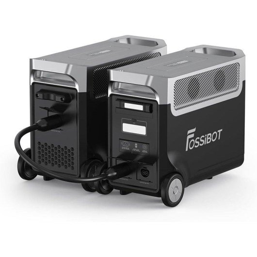 Estación de energía FOSSiBOT F3600 Pro 7680 Wh 3 AC, 6 USB LiFePO4 + solar 400 W
