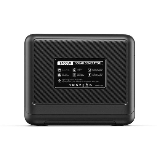 Station d’énergie FOSSiBOT F2400 2048Wh LiFePO4 3 AC + panneau solaire 200W
