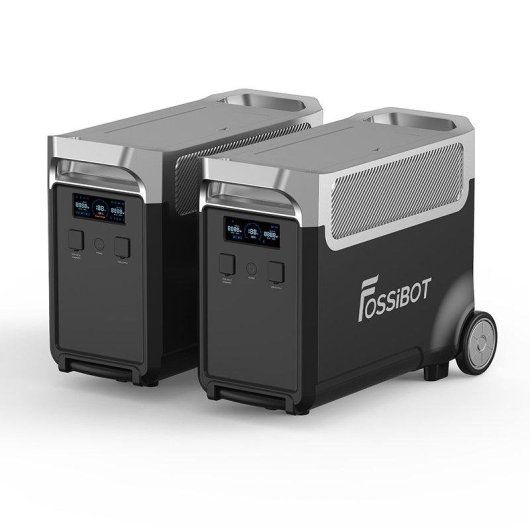 Estación de energía Fossibot F3600 Pro 11.520 Wh, 3 AC, 10 USB, LiFePO4, UPS