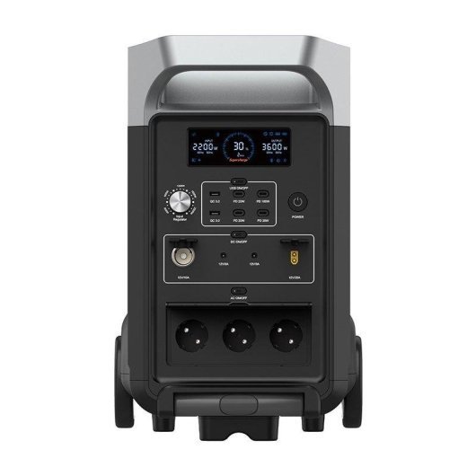 Estación de energía Fossibot F3600 Pro + FB3840 7680 Wh 3 CA y 8 USB LiFePO4