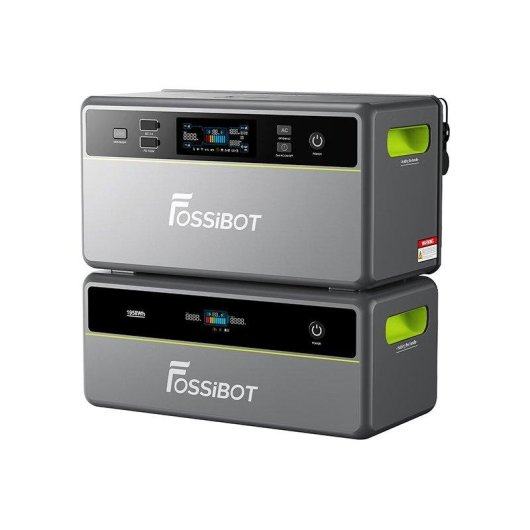 Estación de energía Fossibot FBP1200 + FBP1200-B 3,9 kWh LiFePO4 1200 W IP65
