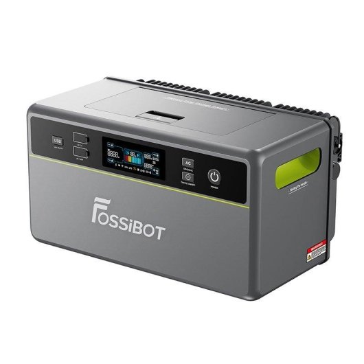 Estación de energía Fossibot FBP1200 + FBP1200-B 3,9 kWh LiFePO4 1200 W IP65