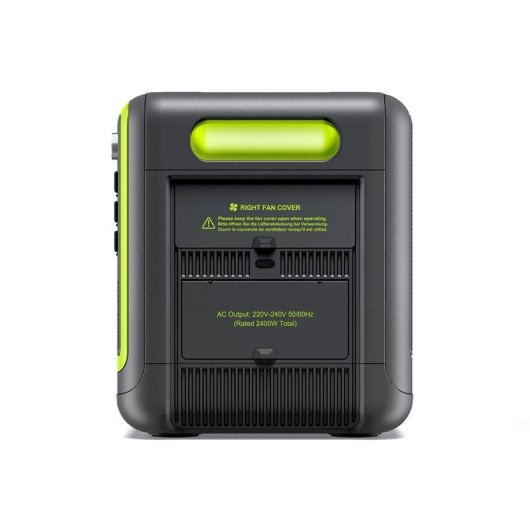 Estación de energía Fossibot F2400 2048 Wh 3 AC 6 USB LiFePO4 + 2 paneles solares