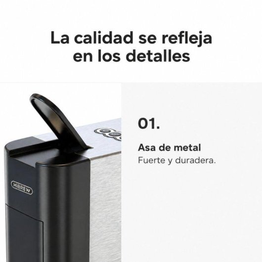 Cafetière à capsules HiBREW H3A 1 L 19 bars 1450 W café glacé