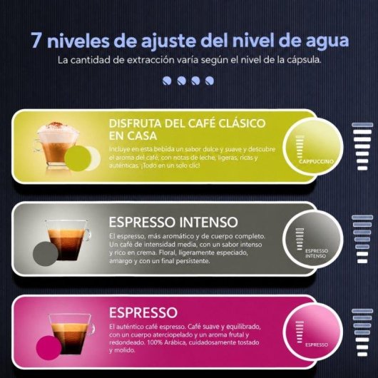 Cafetière à capsules HiBREW H17 1 L 20 bars, extraction froide et chaude