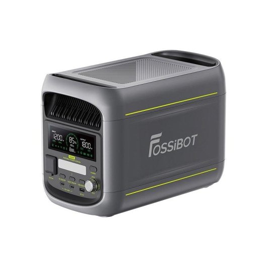 Fossibot F1800 powerstation 1024Wh 2 AC LiFePO4 + 2 zonnepanelen 200W