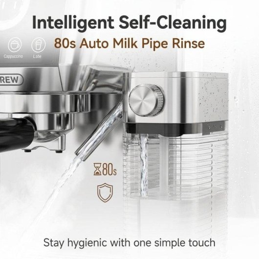 Cafetière expresso semi-automatique HiBREW H13A 1,3 L 20 bars double chaudière