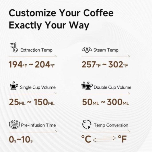 Cafetière expresso HiBREW H10A 1,8 L 20 bars programmable