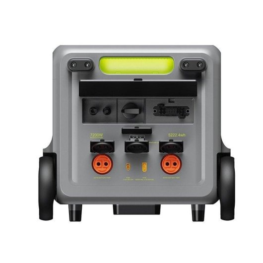 Estación de energía Fossibot F7200 5222,4 Wh 4 puertos AC LiFePO4 + kit solar