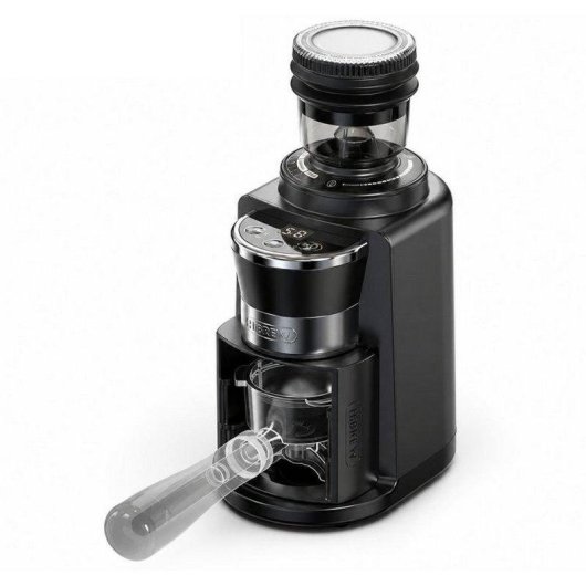 Macina caffè HiBREW G3A 220W Coniche 40 mm Acciaio Inox Nero