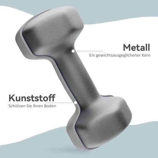Halteres hexagonais Welltin 6 kg Cinzentos