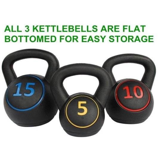 Kettlebell Welltin 2,27-4,54-6,8 kg prise antiderapante