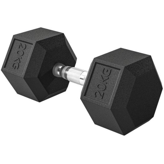 Halter Welltin Hexagonal Ferro Fundido 20 kg Antirrolamento