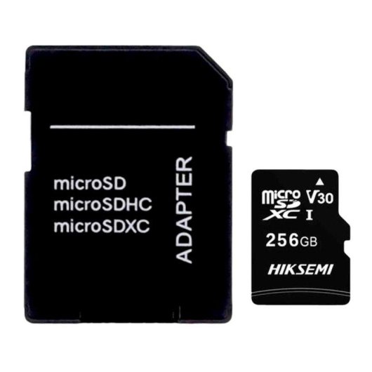 Carte mémoire Hikvision 256 Go microSDXC C10 U1 V10 A1 92 Mo/s