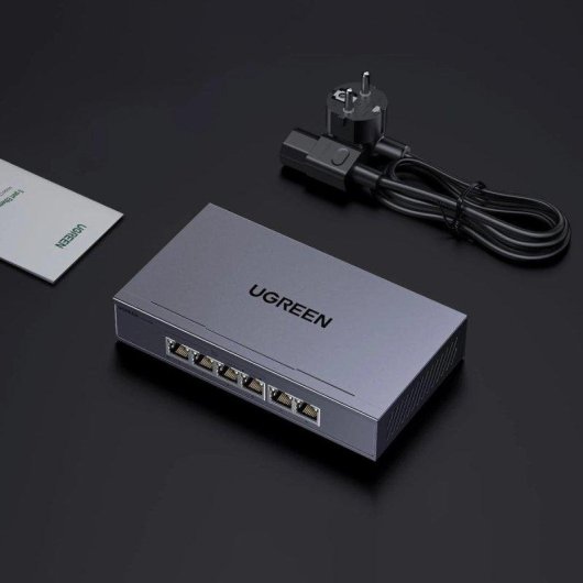 Switch CM753 UGREEN PoE+ 6 Ports VLAN Extend