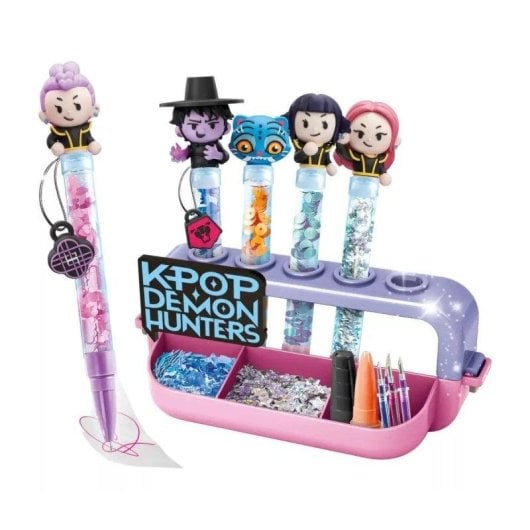 Atelie de Canetas K-pop Demon Hunters Clementoni