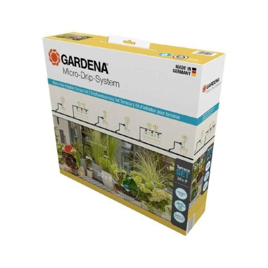 Kit Micro-Drip Gardena 13400-20 pour terrasse et 30 plantes