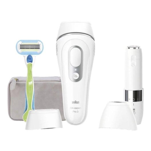 Épilateur Lumière Pulsée Braun Silk Expert Pro 3 SensoAdaptTM
