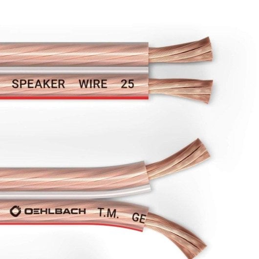 Lautsprecherkabel Oehlbach Crystal Wire T25 2x2,5 mm²