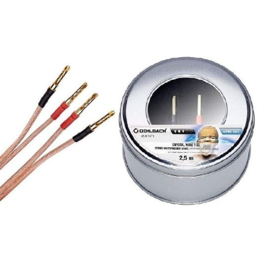 Lautsprecherkabel Oehlbach Crystal Wire T25 2x2,5 mm²