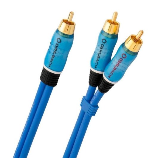 Kabel Y Subwoofer Oehlbach Boooom Blau 10 m