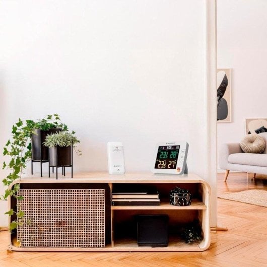 Termohigrómetro Bresser Smart Home WiFi Tuya 7 Canales Sensor