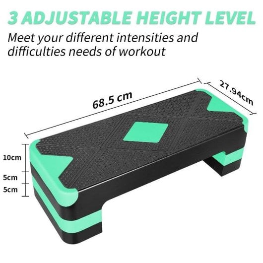 Step aerobico Welltin 68,5 cm Verde